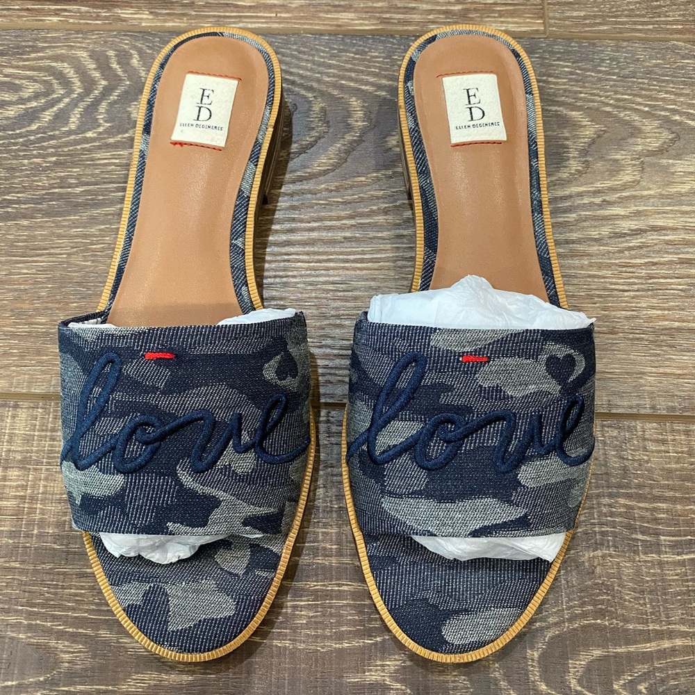 ED Ellen Degeneres Solay Slide Sandal